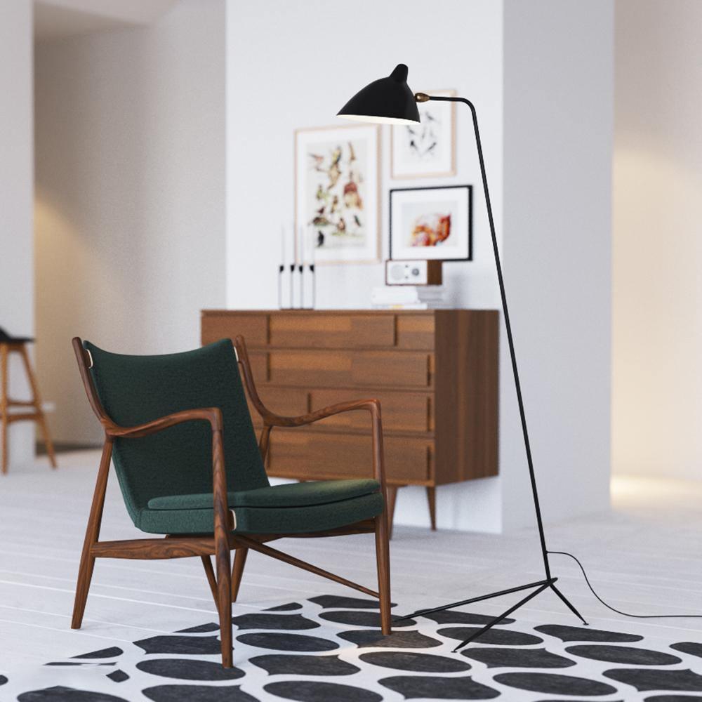Nellie Minimalist Floor Lamp-Neutral Decor