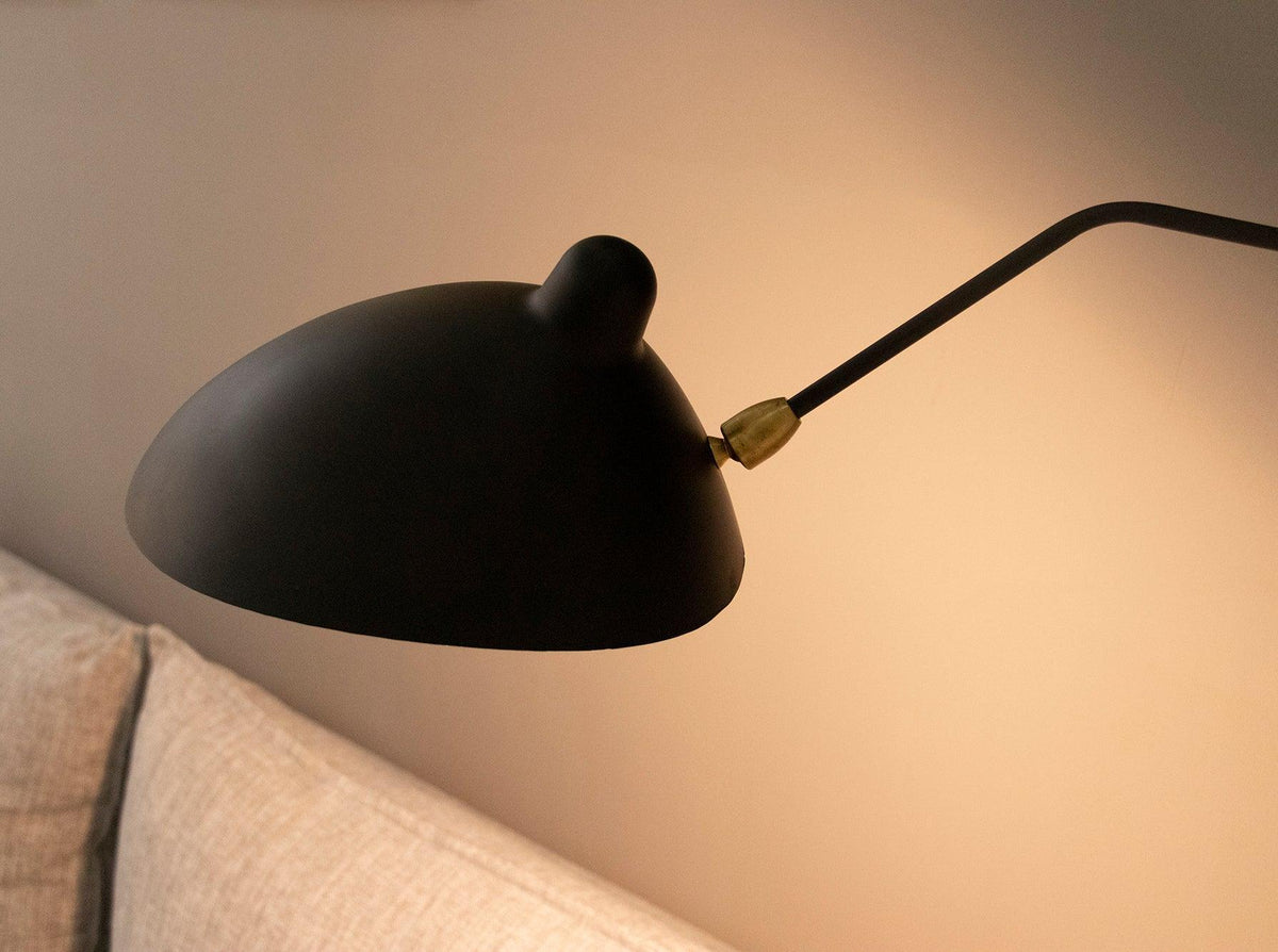 Versatile Arm Wall Sconce-Neutral Decor