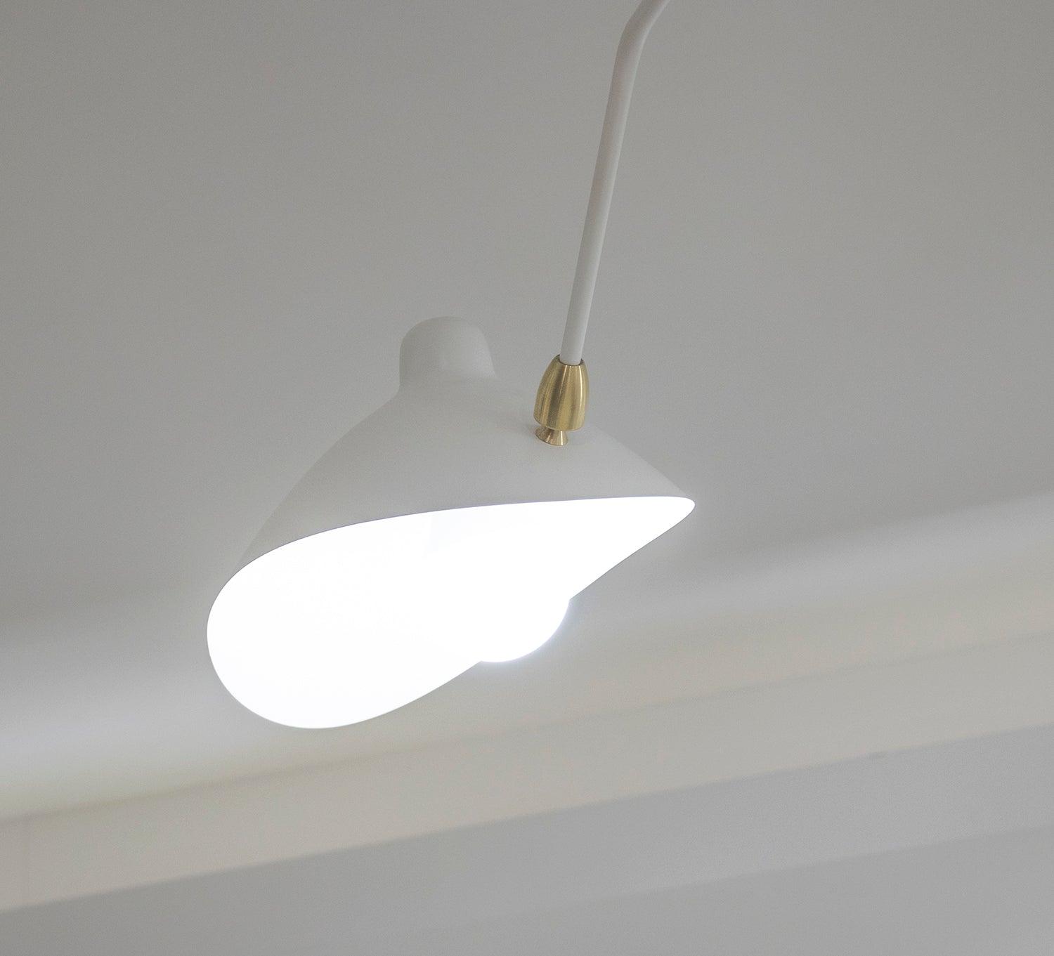 Solara Ceiling Lamp Three Arm Black Sculptural-Neutral Decor