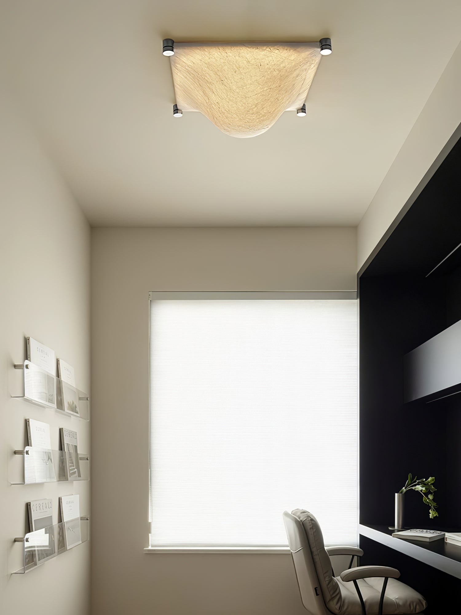 Panel Rustic Silk Wall Light-Neutral Decor