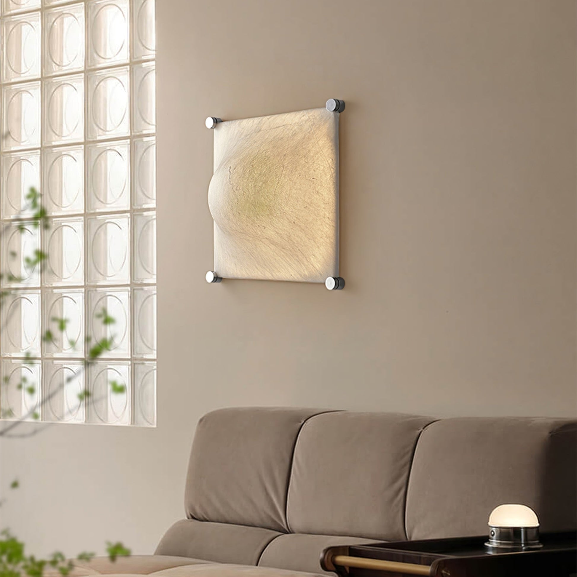 Panel Rustic Silk Wall Light-Neutral Decor