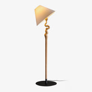 Avloril Artistic Wooden Floor Lamp-Neutral Decor
