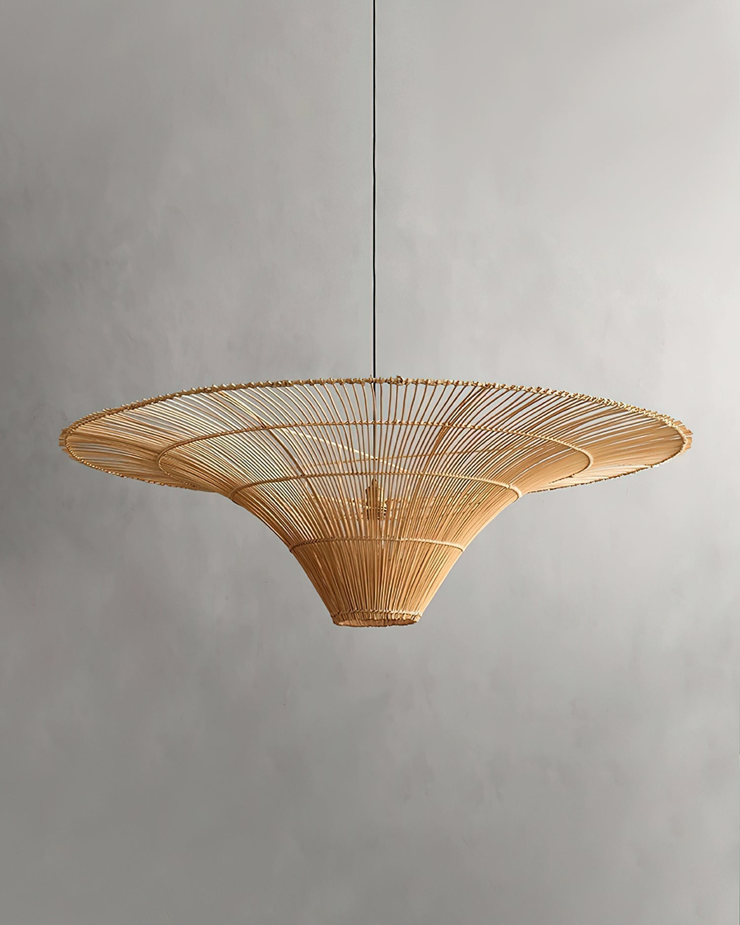 Juvia Handwoven Rattan Pendant Light