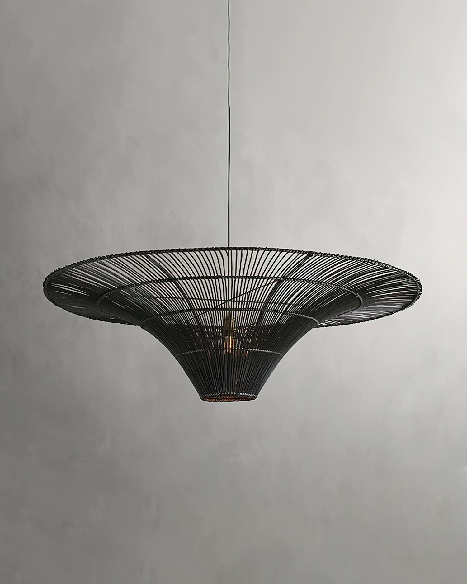 Juvia Handwoven Rattan Pendant Light