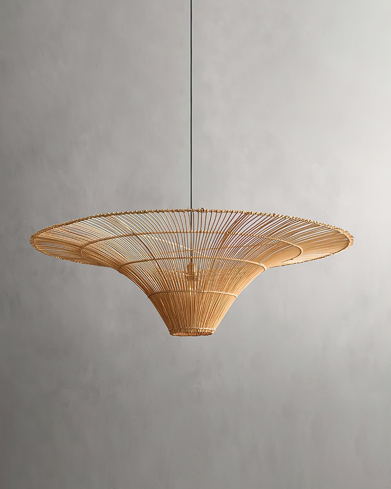 Juvia Handwoven Rattan Pendant Light