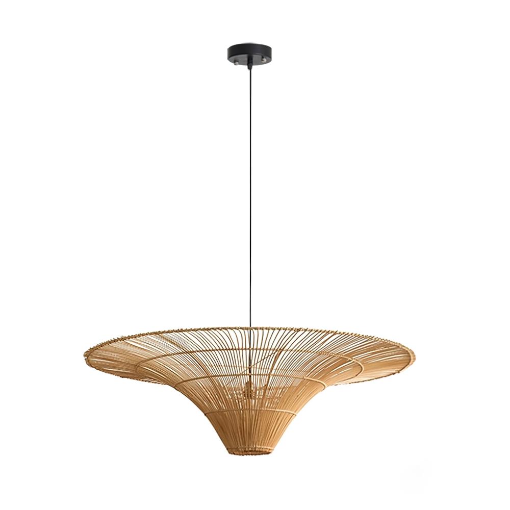 Juvia Handwoven Rattan Pendant Light