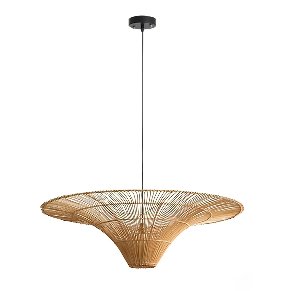 Juvia Handwoven Rattan Pendant Light