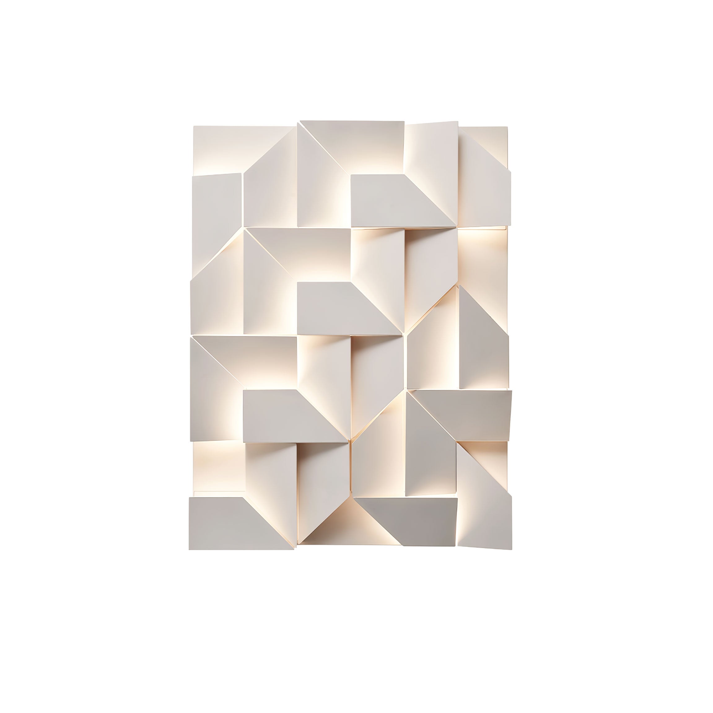 Deloza Shadows Rechargeable Grand Sconce Wall lamp-Neutral Decor