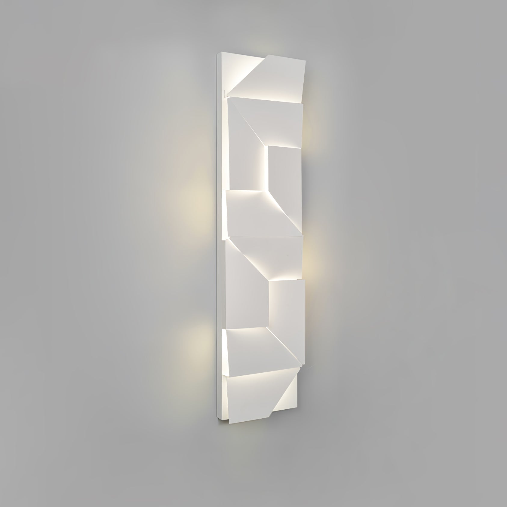 Wynor Shadows Grand Sconce Wall Lamp-Neutral Decor