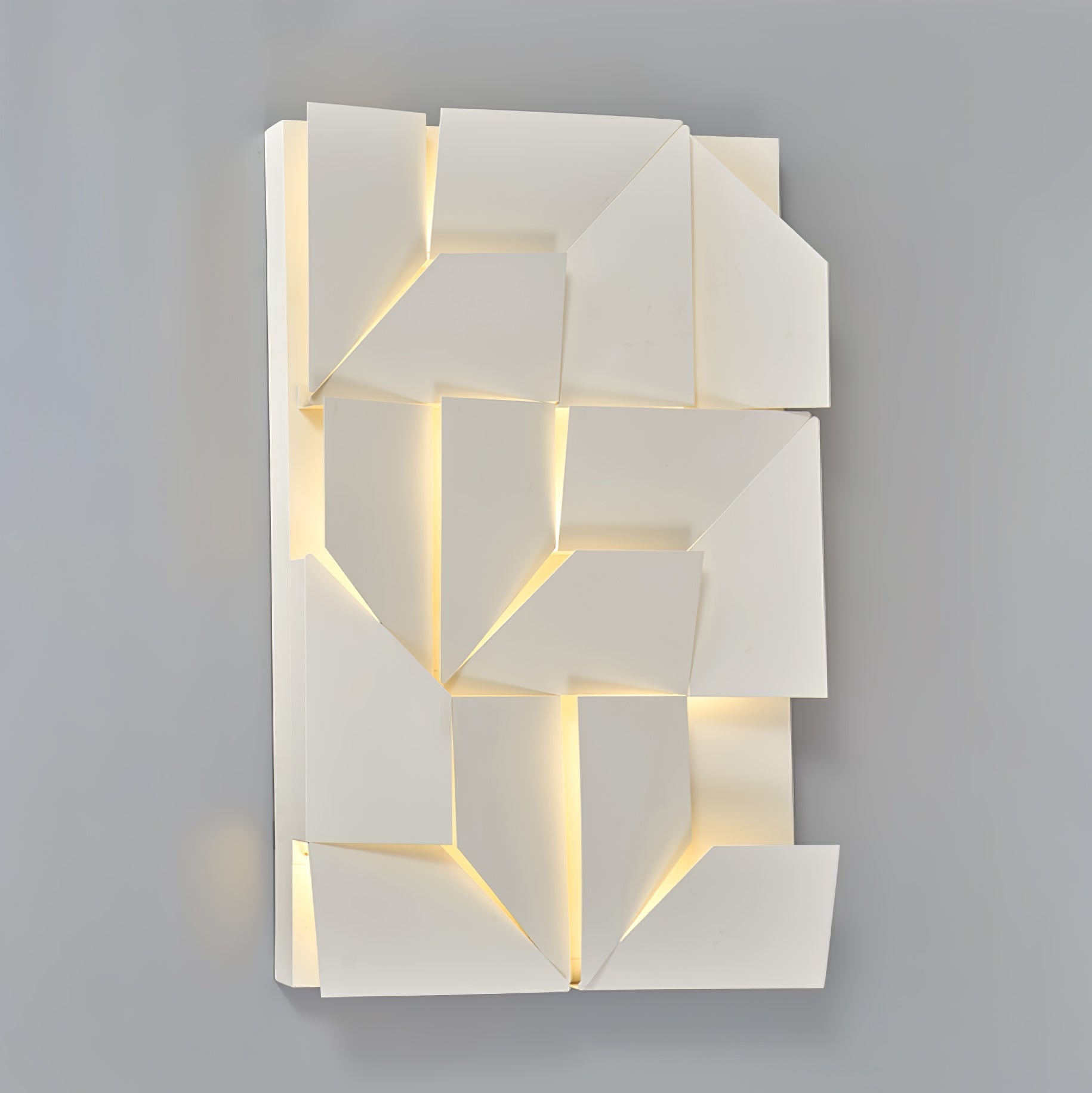 Wynor Shadows Grand Sconce Wall Lamp-Neutral Decor