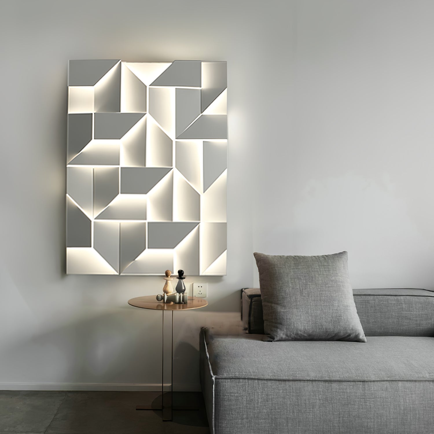 Arthaen Shadows Grand Sconce Wall lamp-Neutral Decor