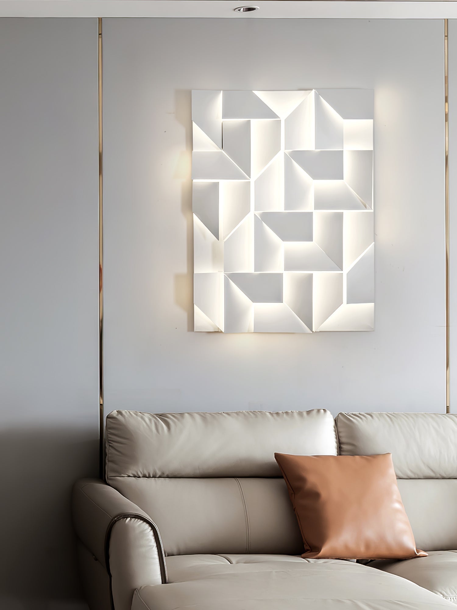 Arthaen Shadows Grand Sconce Wall lamp-Neutral Decor