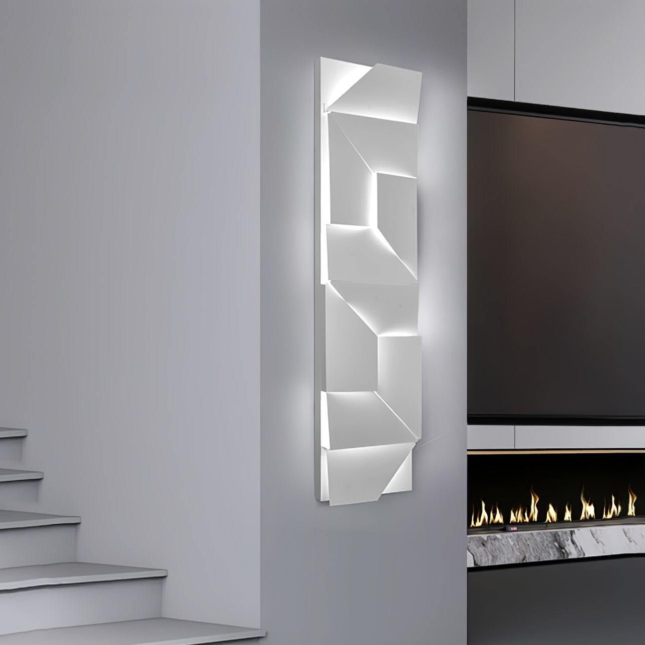 Arthaen Shadows Grand Sconce Wall lamp-Neutral Decor