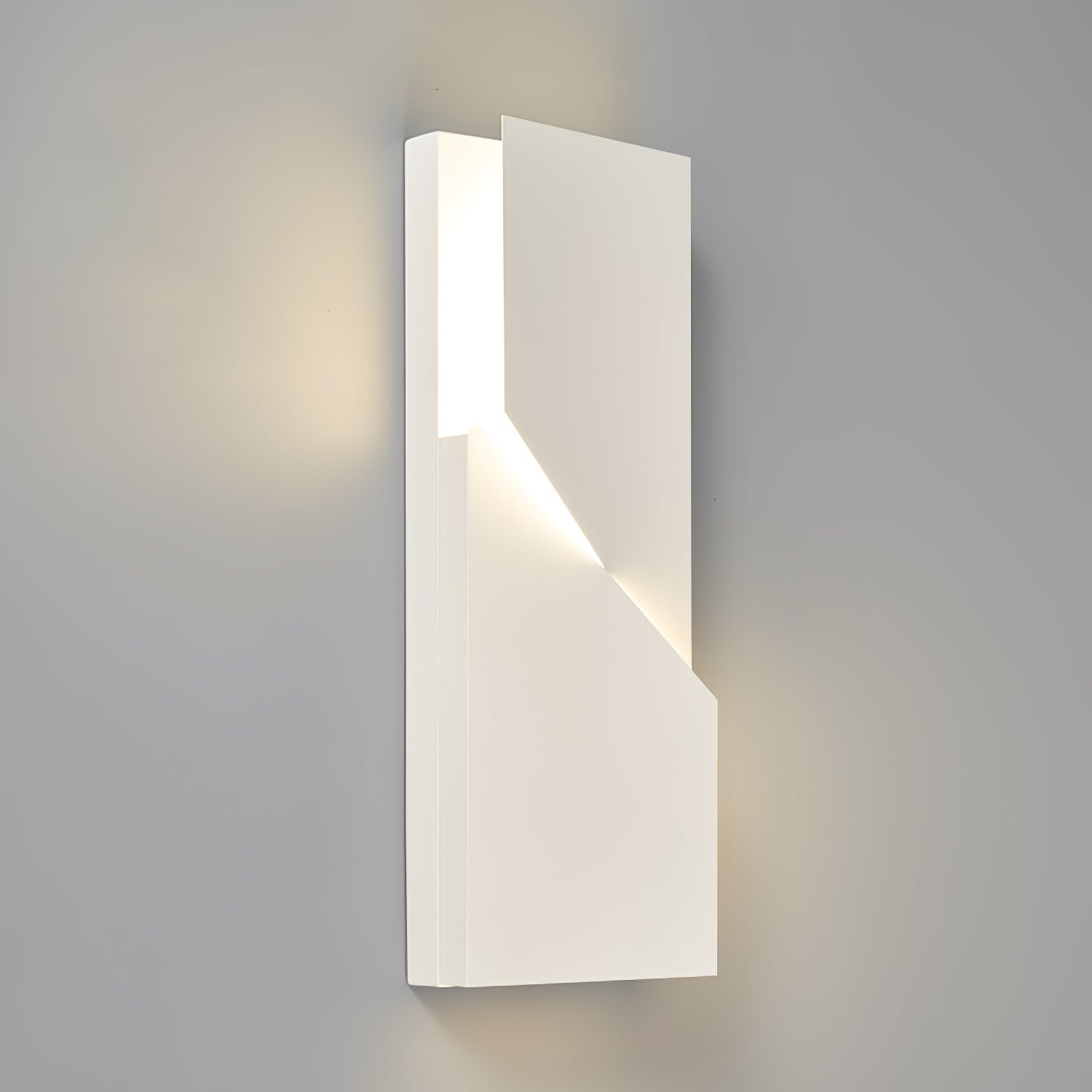 Deloza Shadows Rechargeable Grand Sconce Wall lamp-Neutral Decor
