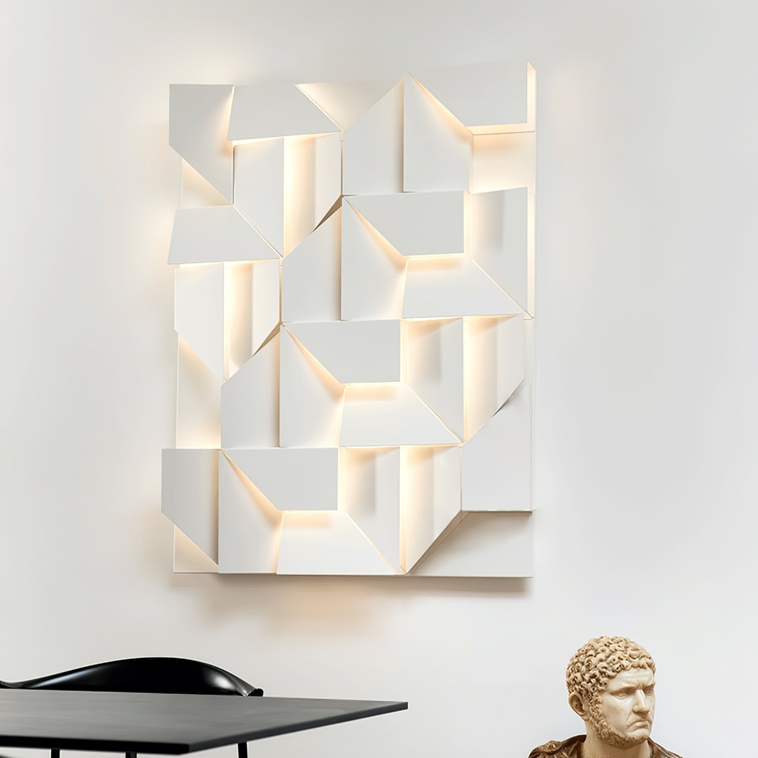 Arthaen Shadows Grand Sconce Wall lamp-Neutral Decor