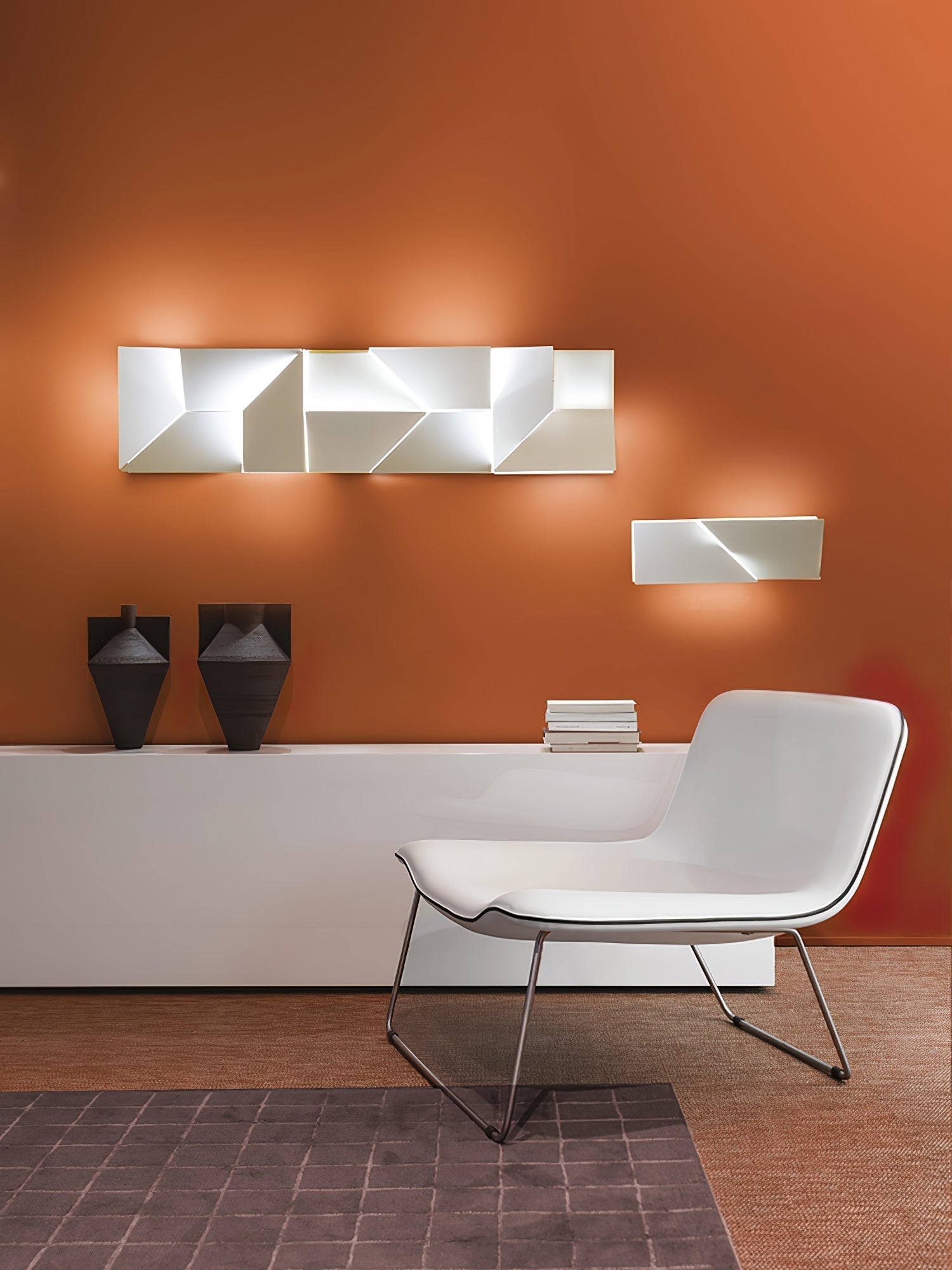 Wynor Shadows Grand Sconce Wall Lamp-Neutral Decor