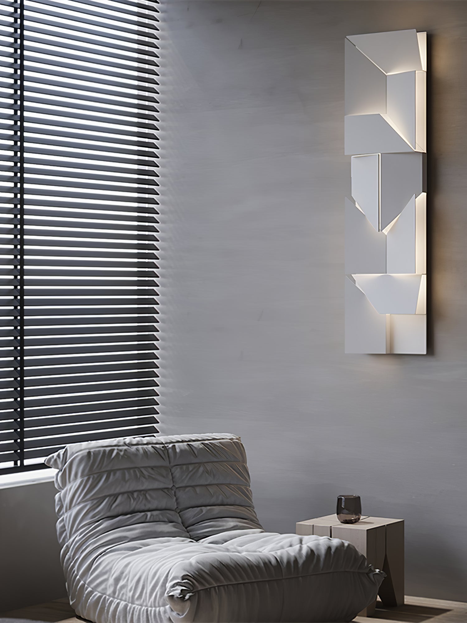 Arthaen Shadows Grand Sconce Wall lamp-Neutral Decor