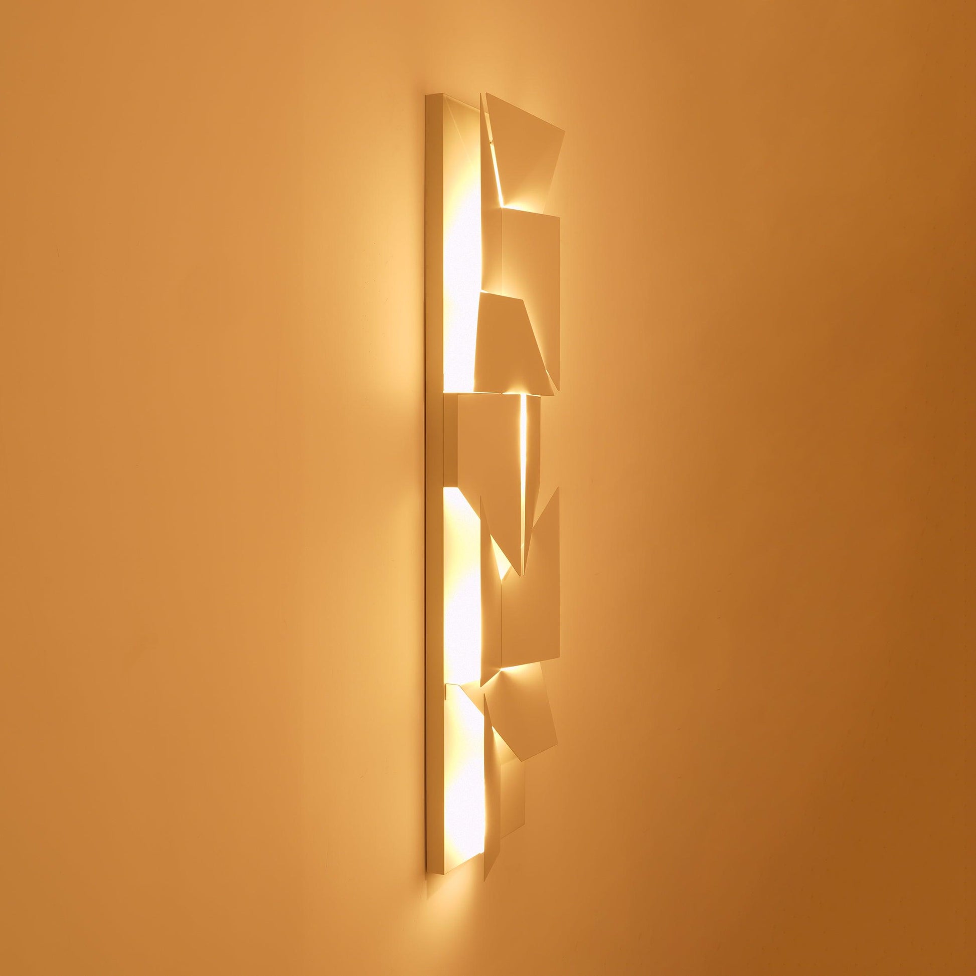 Wynor Shadows Grand Sconce Wall Lamp-Neutral Decor