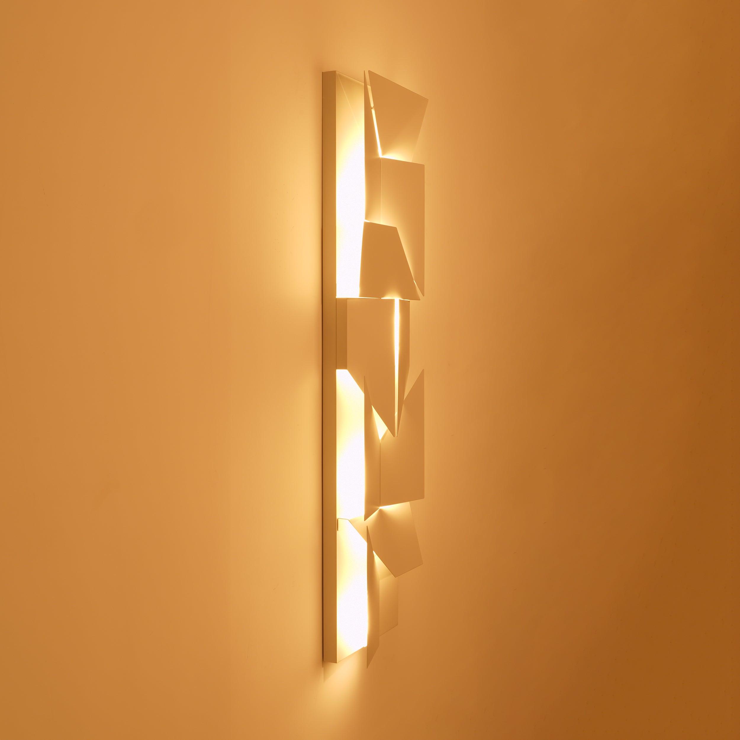 Wynor Shadows Grand Sconce Wall Lamp-Neutral Decor