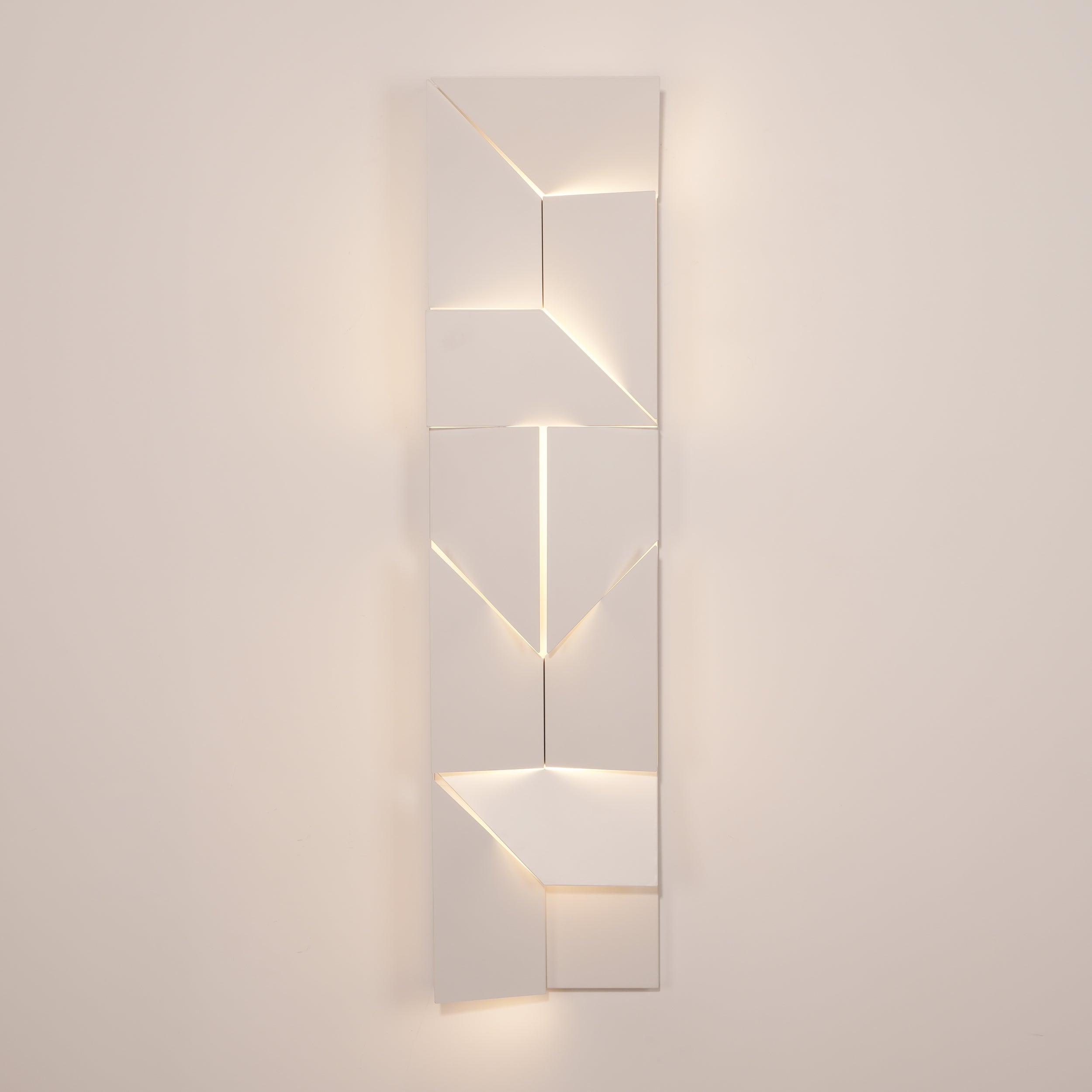 Deloza Shadows Rechargeable Grand Sconce Wall lamp-Neutral Decor