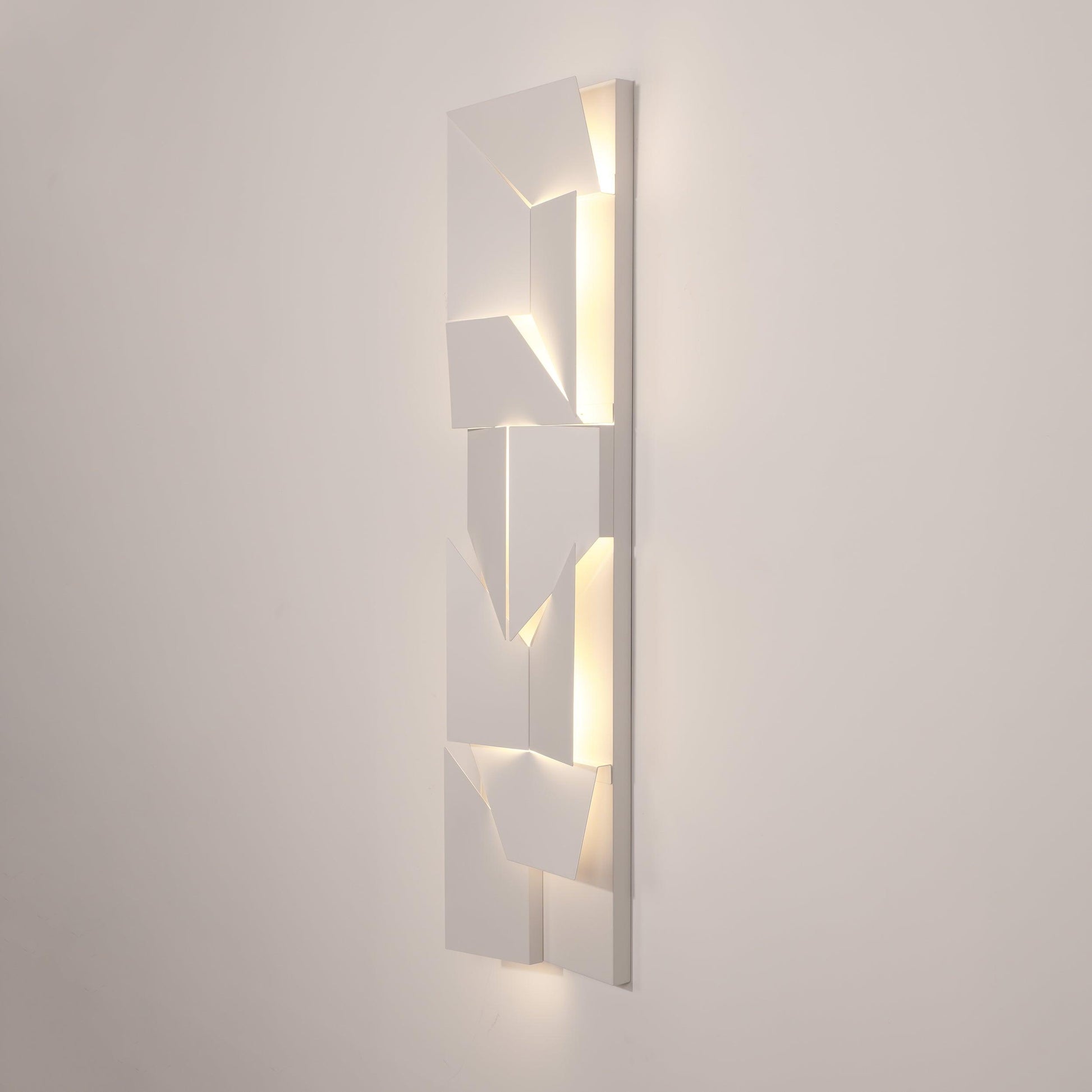 Deloza Shadows Rechargeable Grand Sconce Wall lamp-Neutral Decor