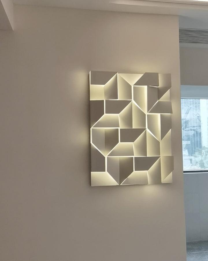 Arthaen Shadows Grand Sconce Wall lamp-Neutral Decor