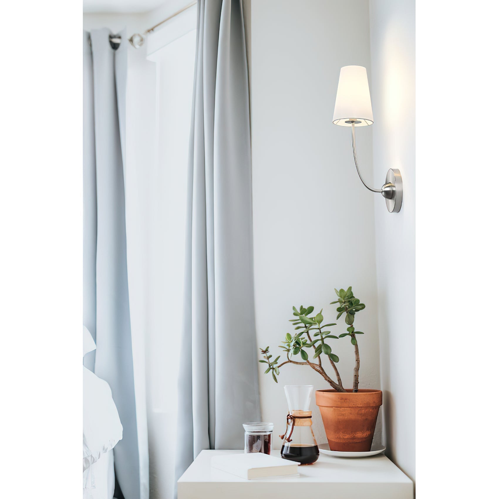 Miriviella Fabric Wall Lamp