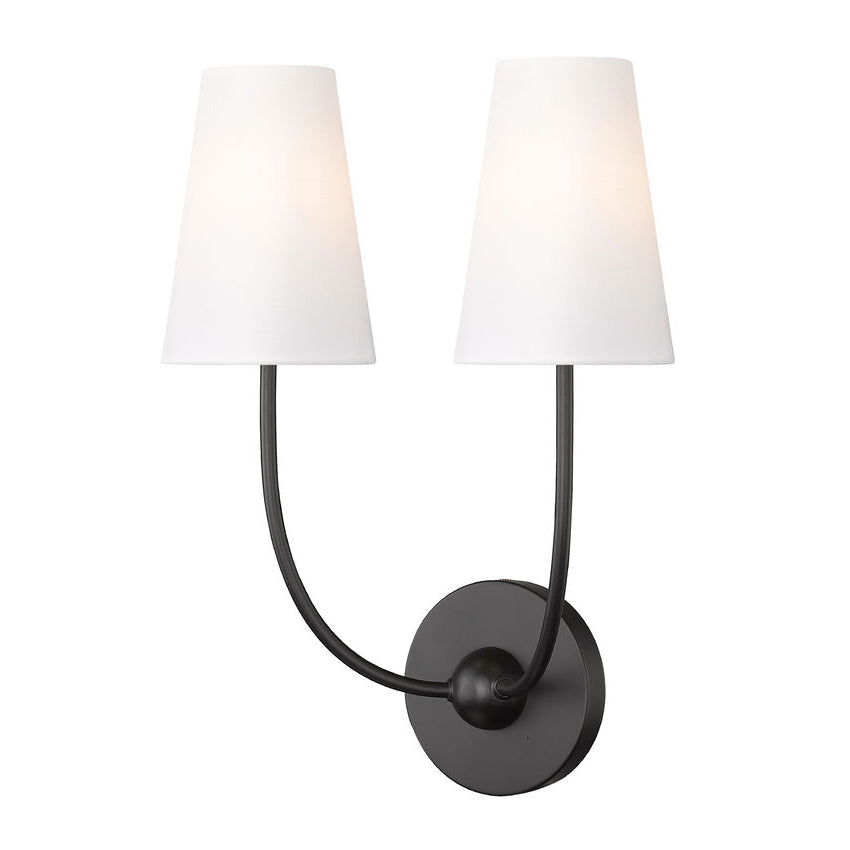 Miriviella Fabric Wall Lamp
