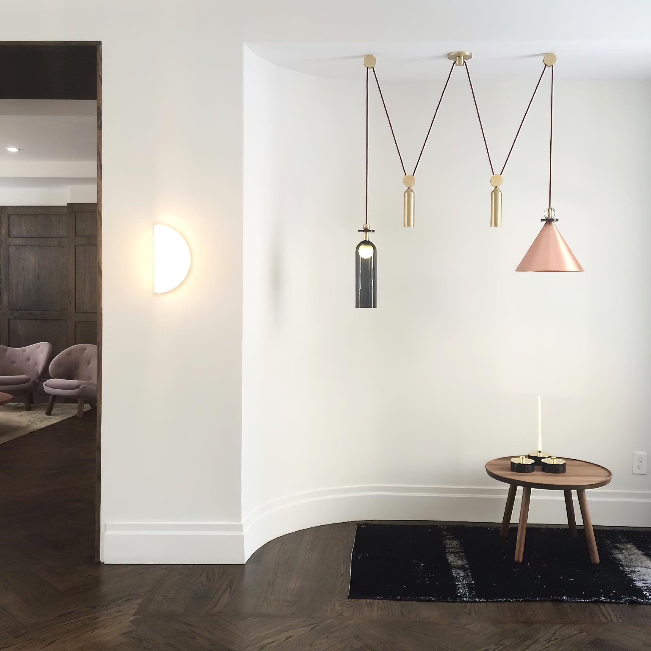 Noro Multi-Shape Adjustable Pendant Light-Neutral Decor