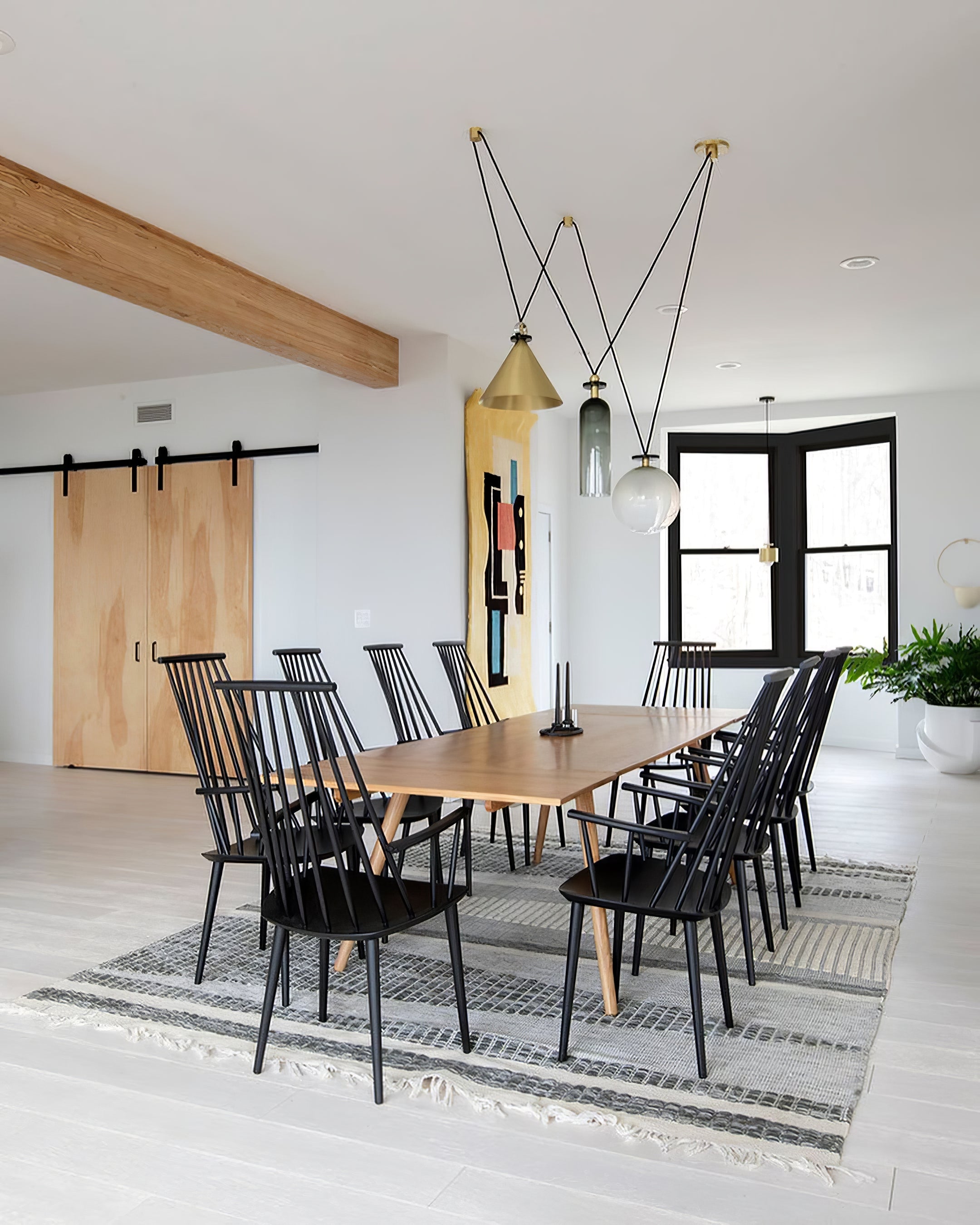 Noro Multi-Shape Adjustable Pendant Light-Neutral Decor