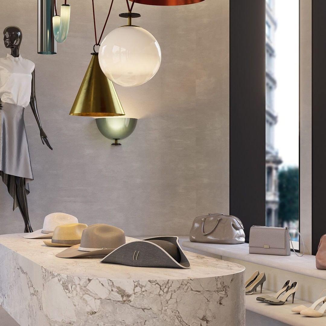 Lustra Chandelier Geometric Shape Art-Neutral Decor