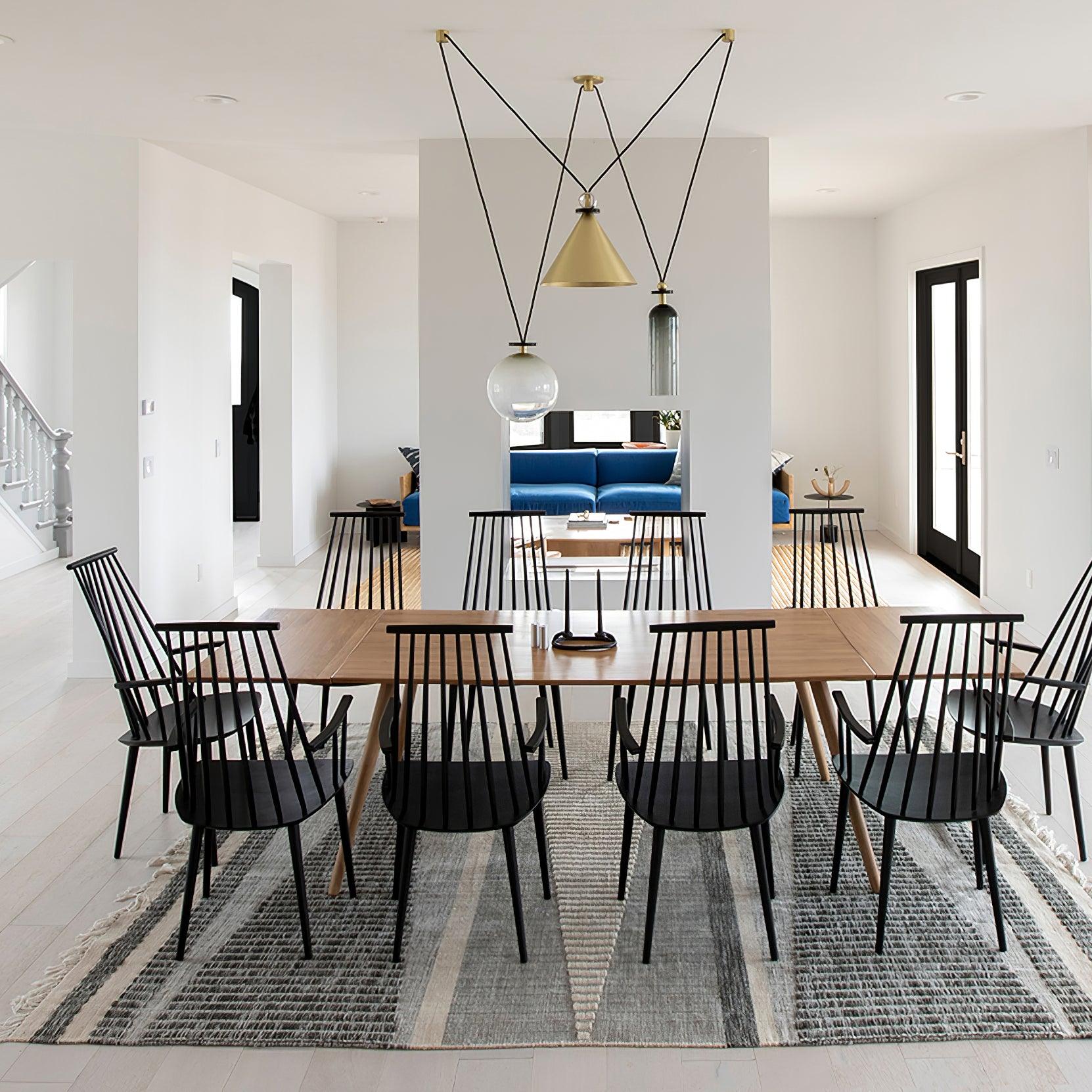 Lustra Chandelier Geometric Shape Art-Neutral Decor