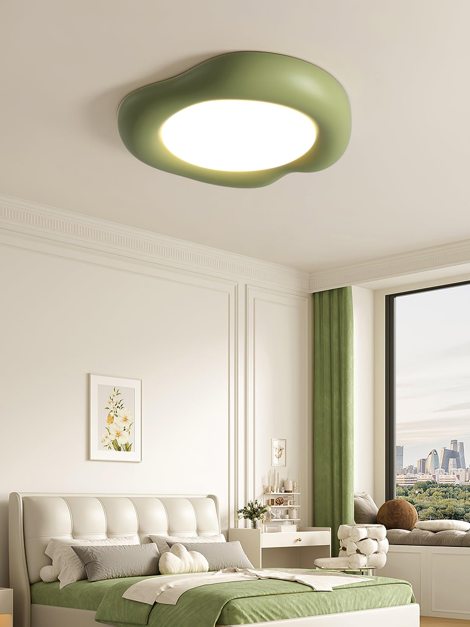 Zelaeis Shaped Apple Resin Ceiling Lamp-Neutral Decor