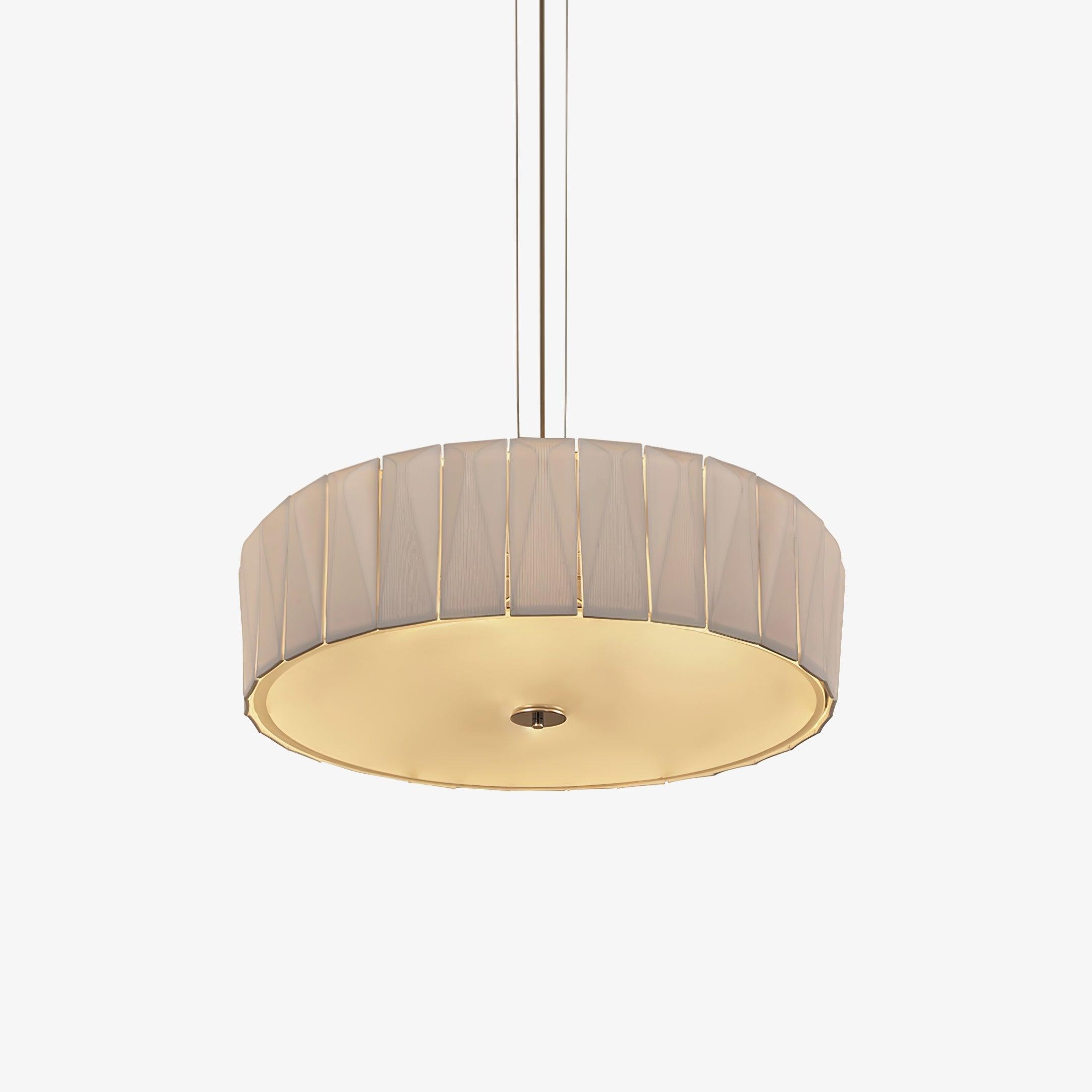 Vaeliora Ribbed Ceramic Pendant Light-Neutral Decor