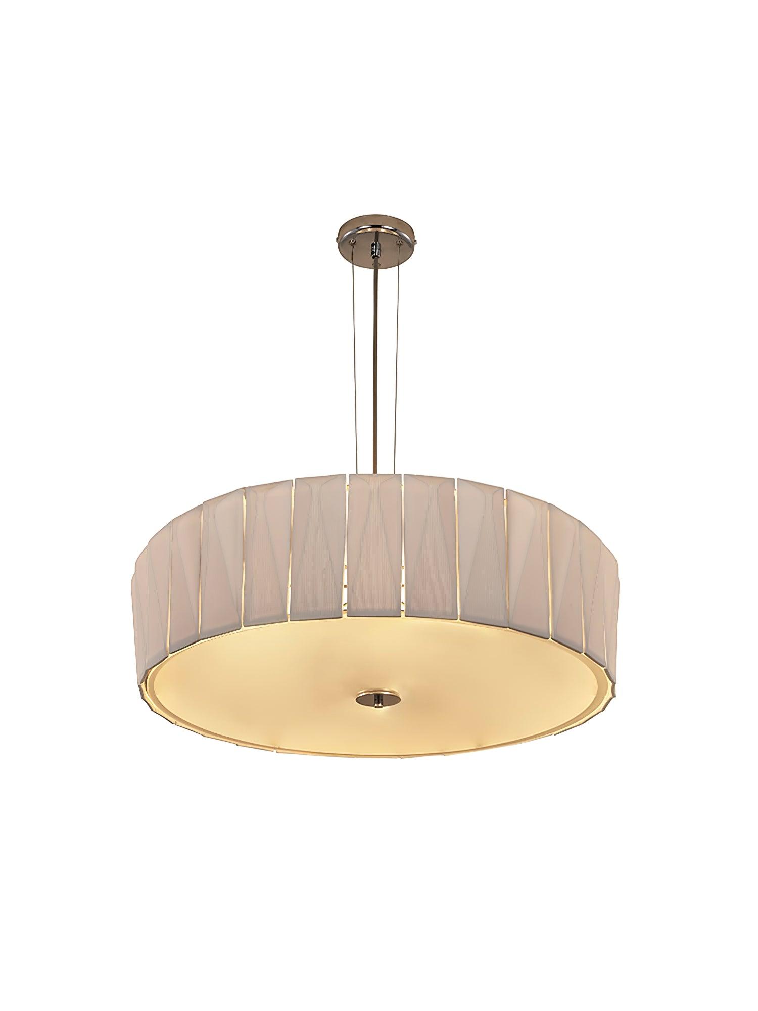 Vaeliora Ribbed Ceramic Pendant Light-Neutral Decor