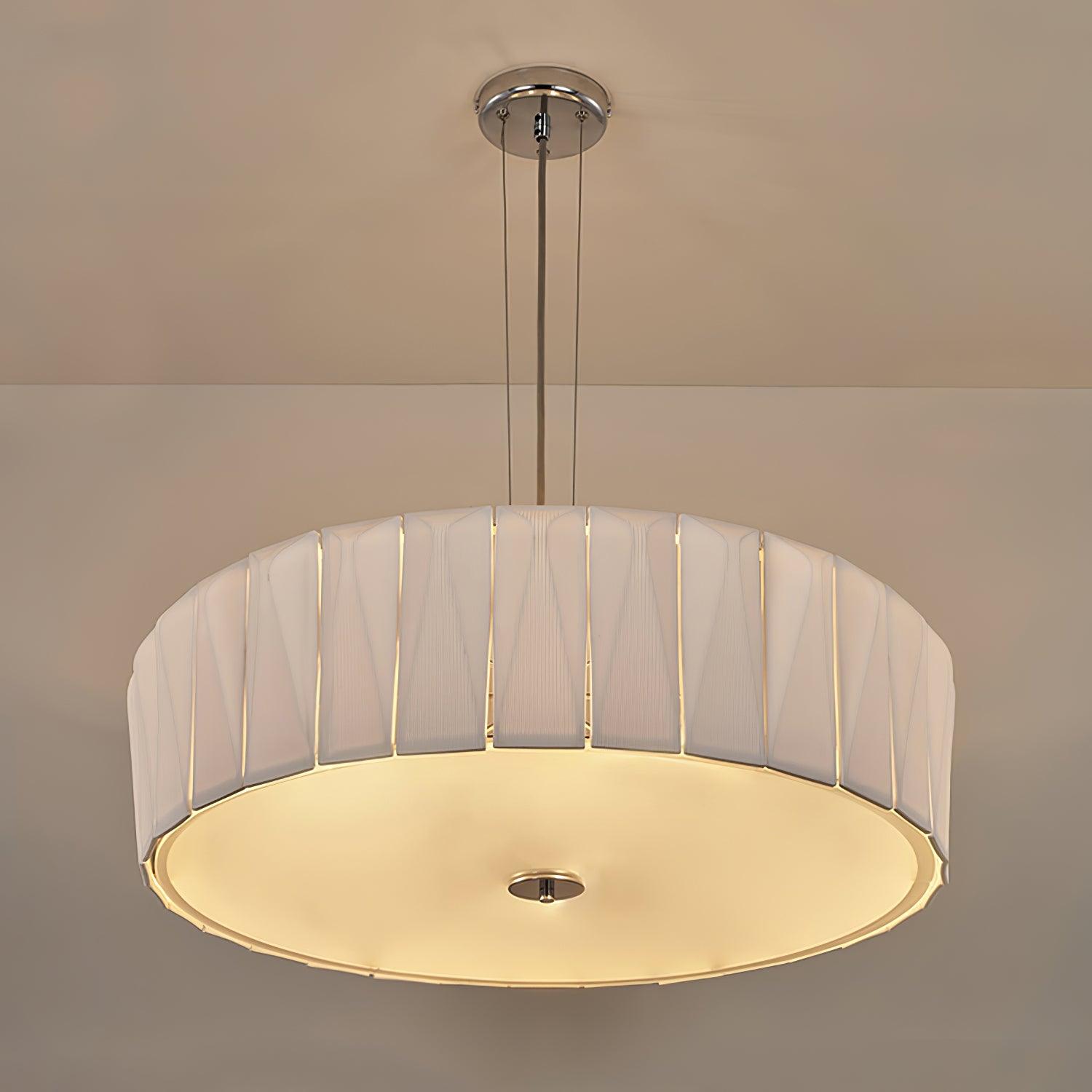Vaeliora Ribbed Ceramic Pendant Light-Neutral Decor