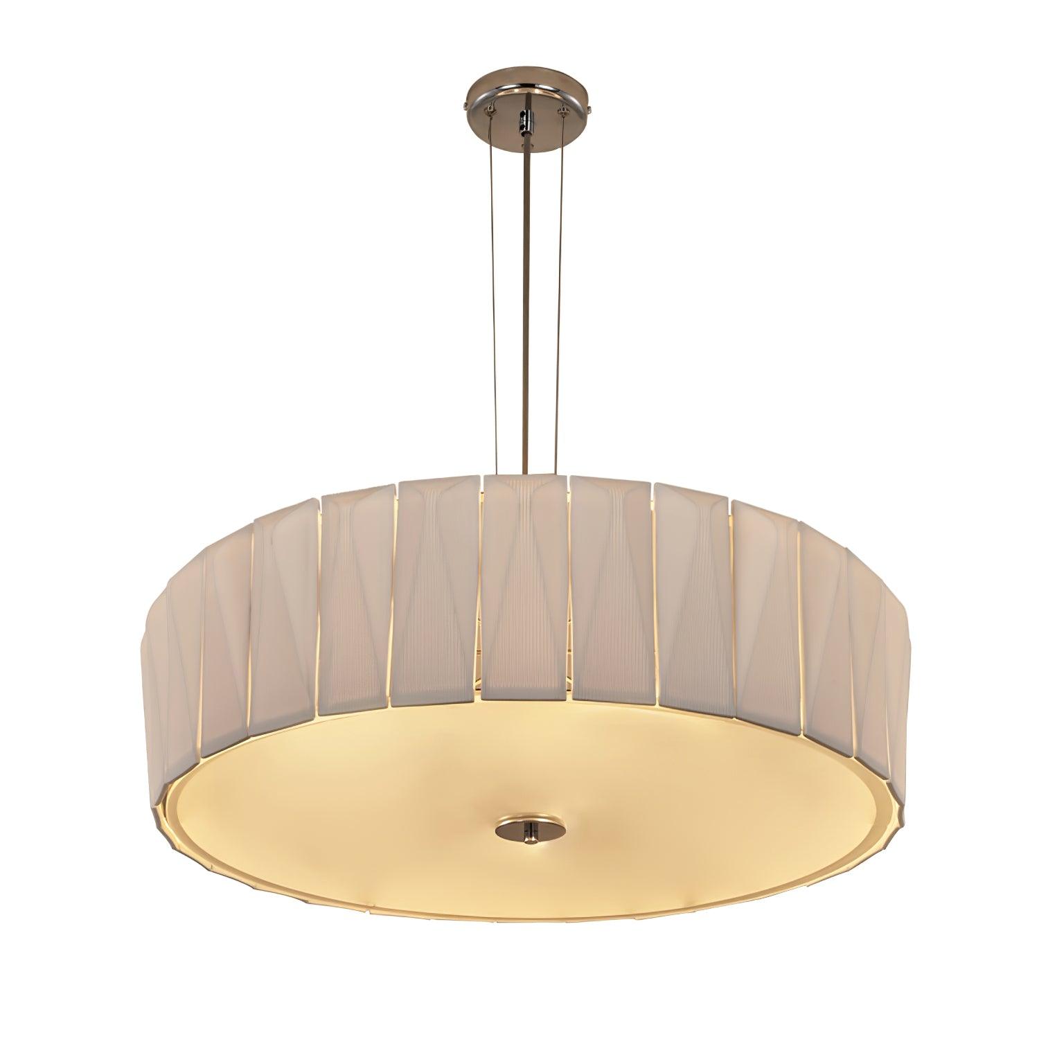 Vaeliora Ribbed Ceramic Pendant Light-Neutral Decor