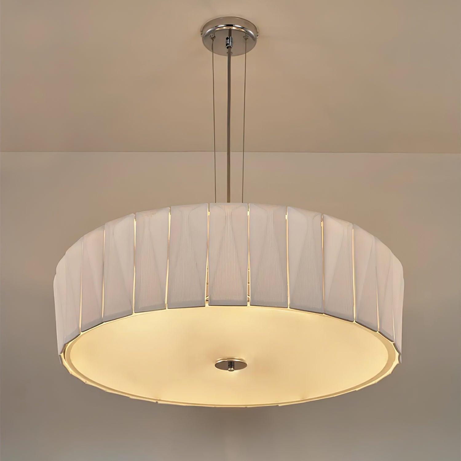 Vaeliora Ribbed Ceramic Pendant Light-Neutral Decor
