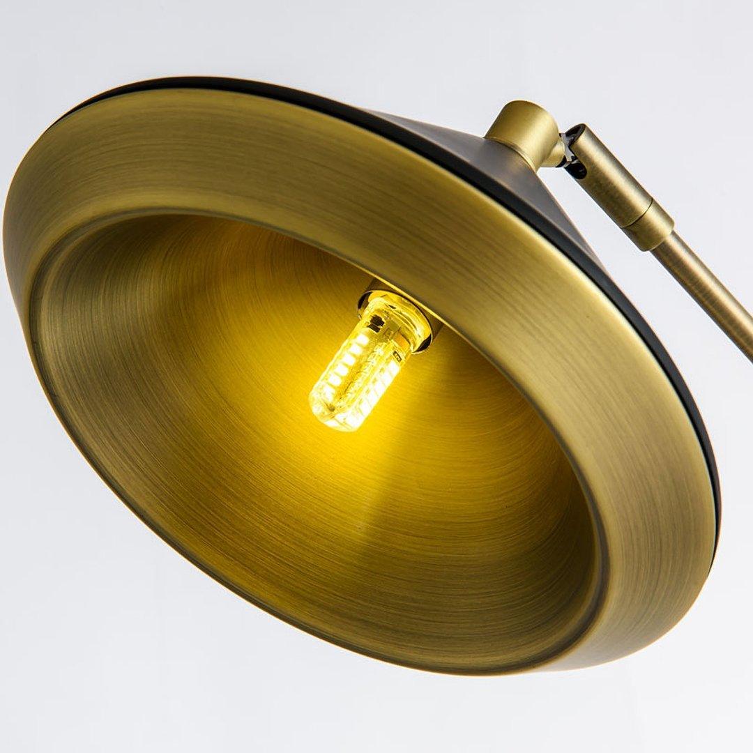 Mylirir Art Deco Brass Floor Lamp-Neutral Decor