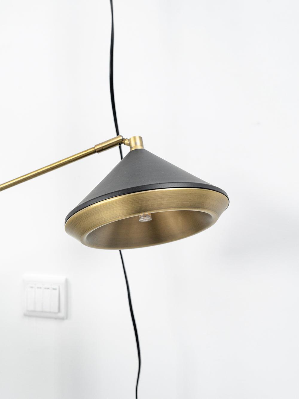 Mylirir Art Deco Brass Floor Lamp-Neutral Decor