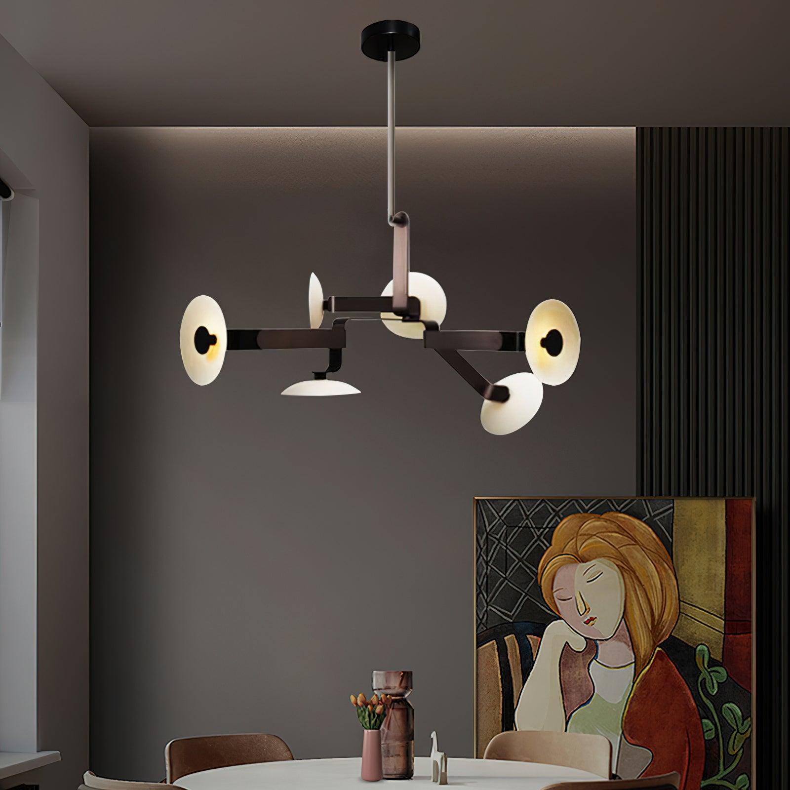 Samuel Vintage Chandelier-Neutral Decor