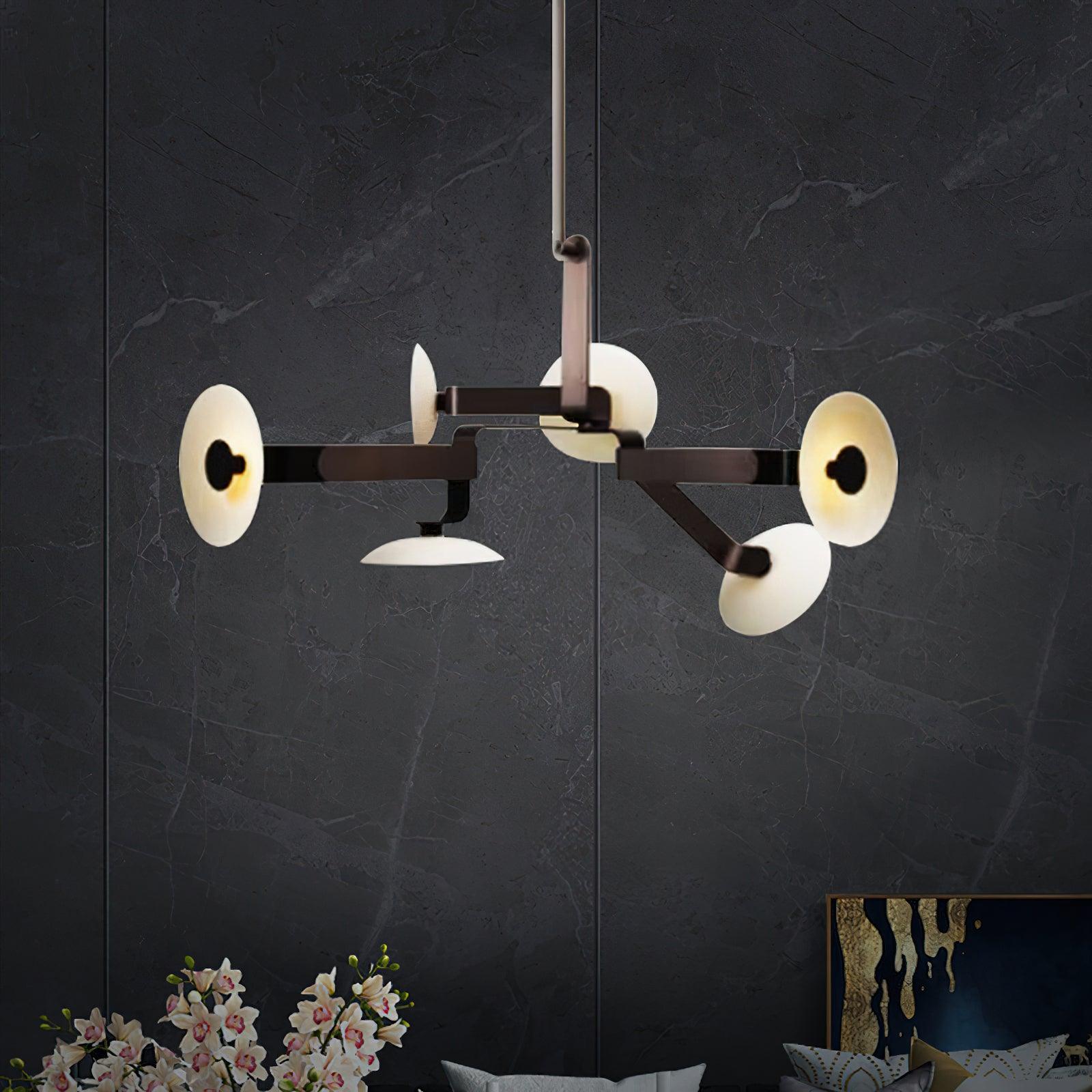Samuel Vintage Chandelier-Neutral Decor