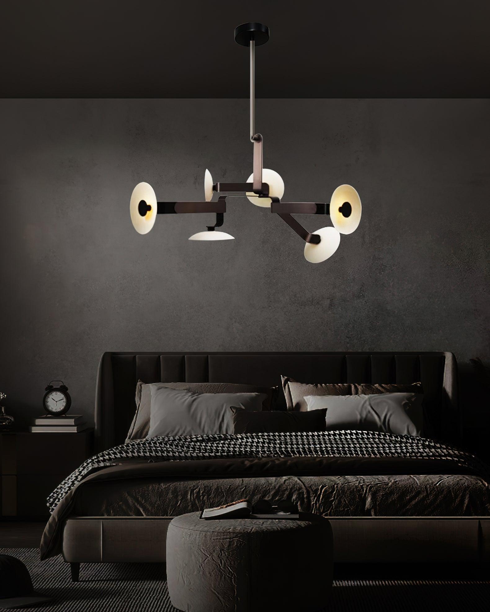 Samuel Vintage Chandelier-Neutral Decor