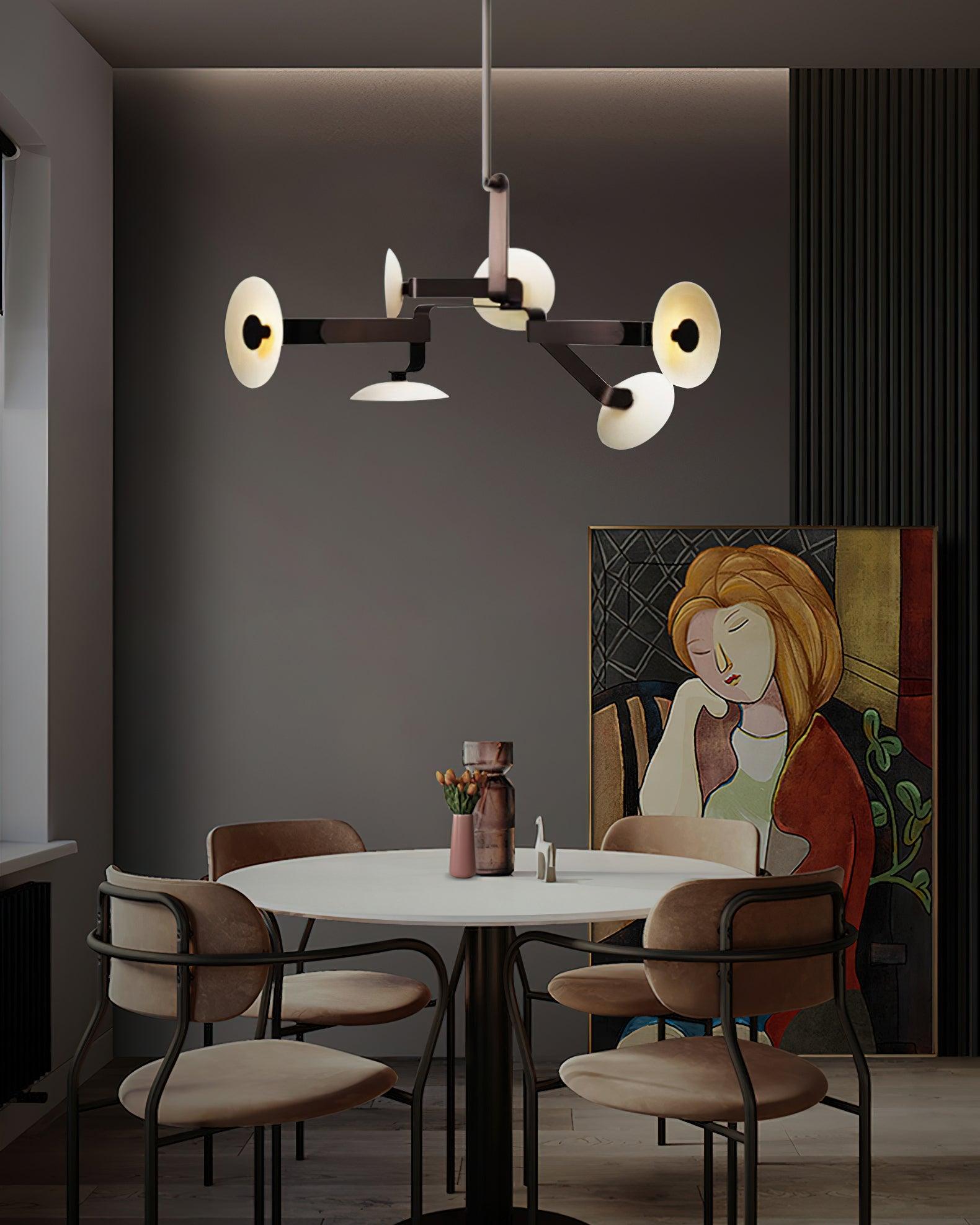 Samuel Vintage Chandelier-Neutral Decor