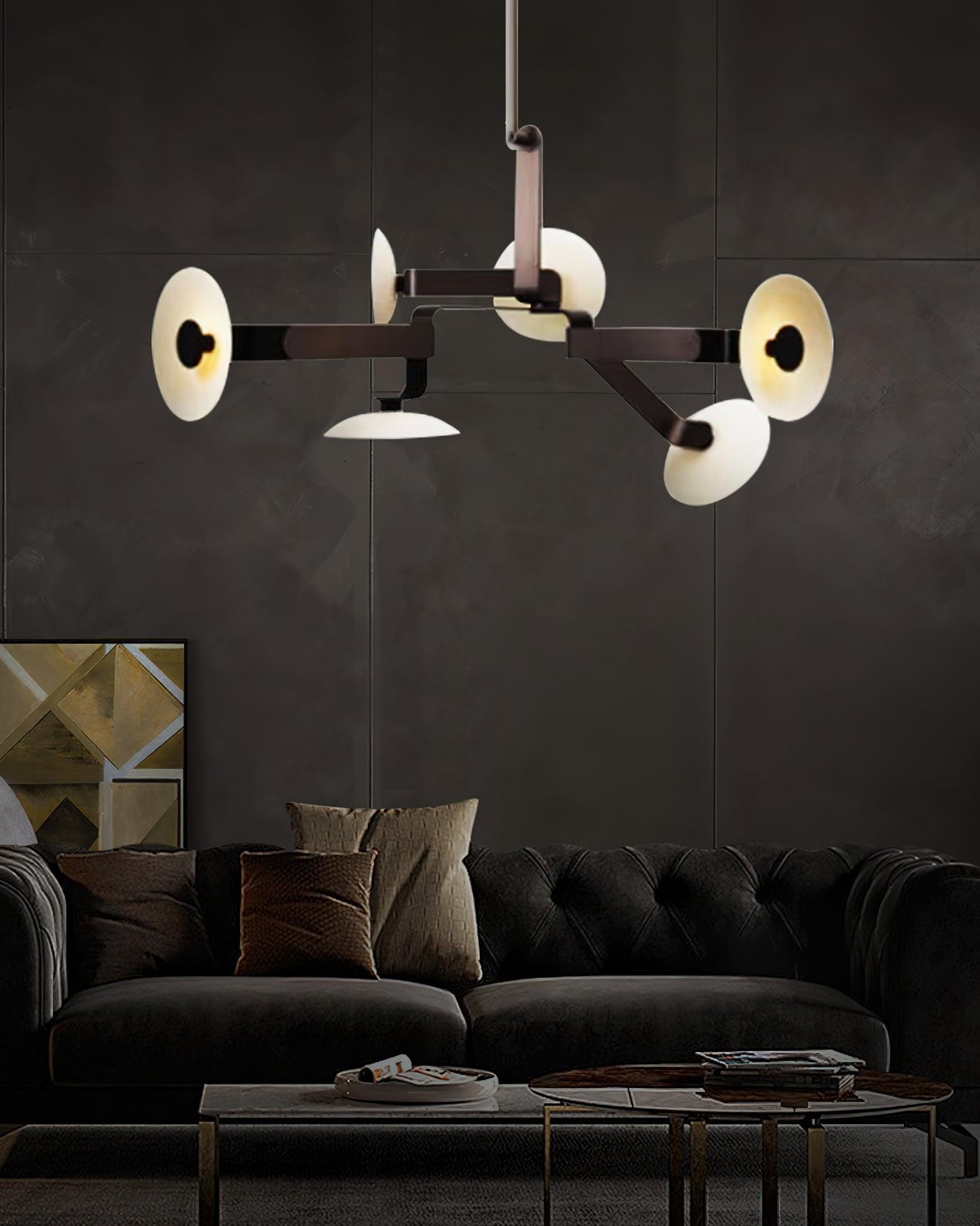 Samuel Vintage Chandelier-Neutral Decor