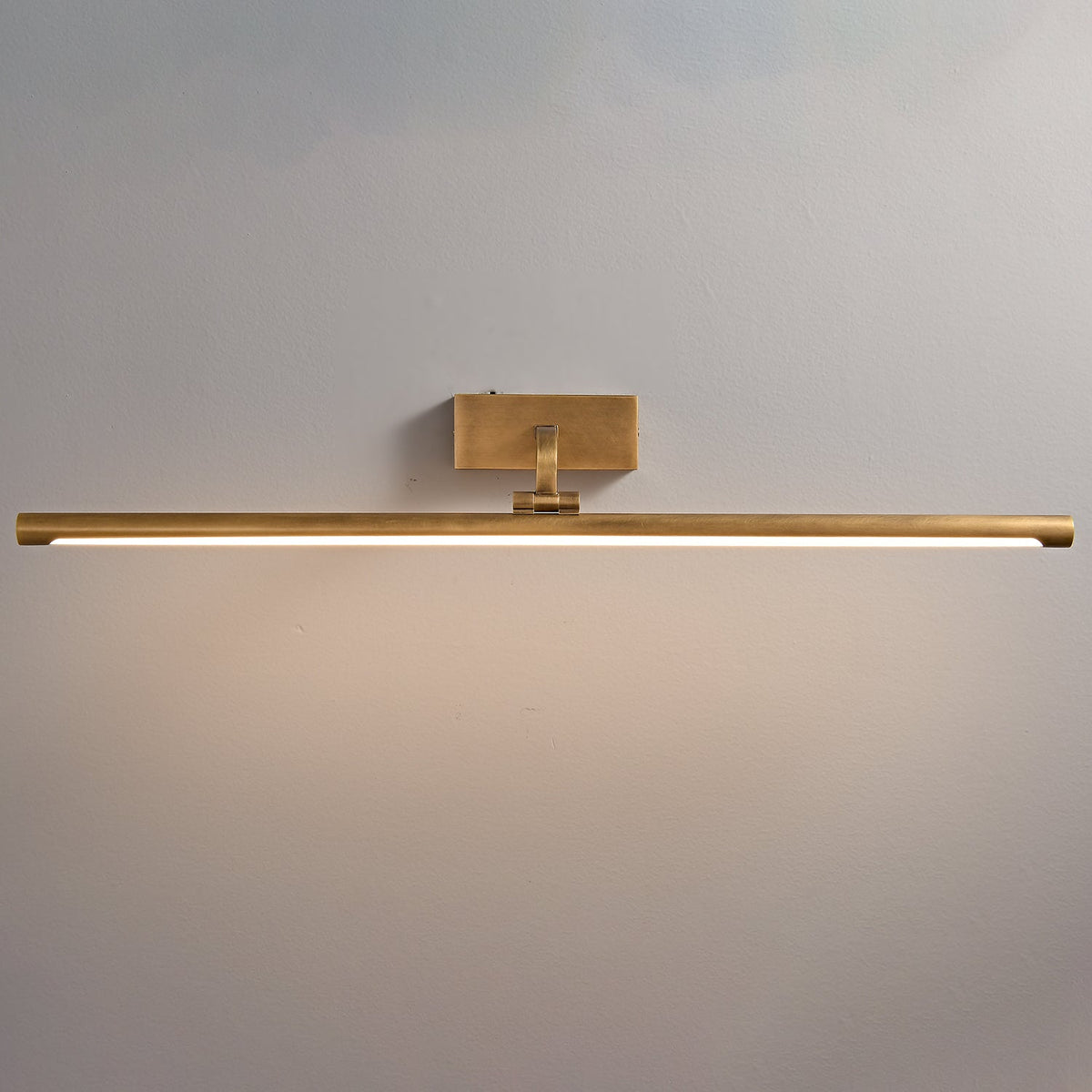 Pemberleigh Linear Brass Wall Sconce
