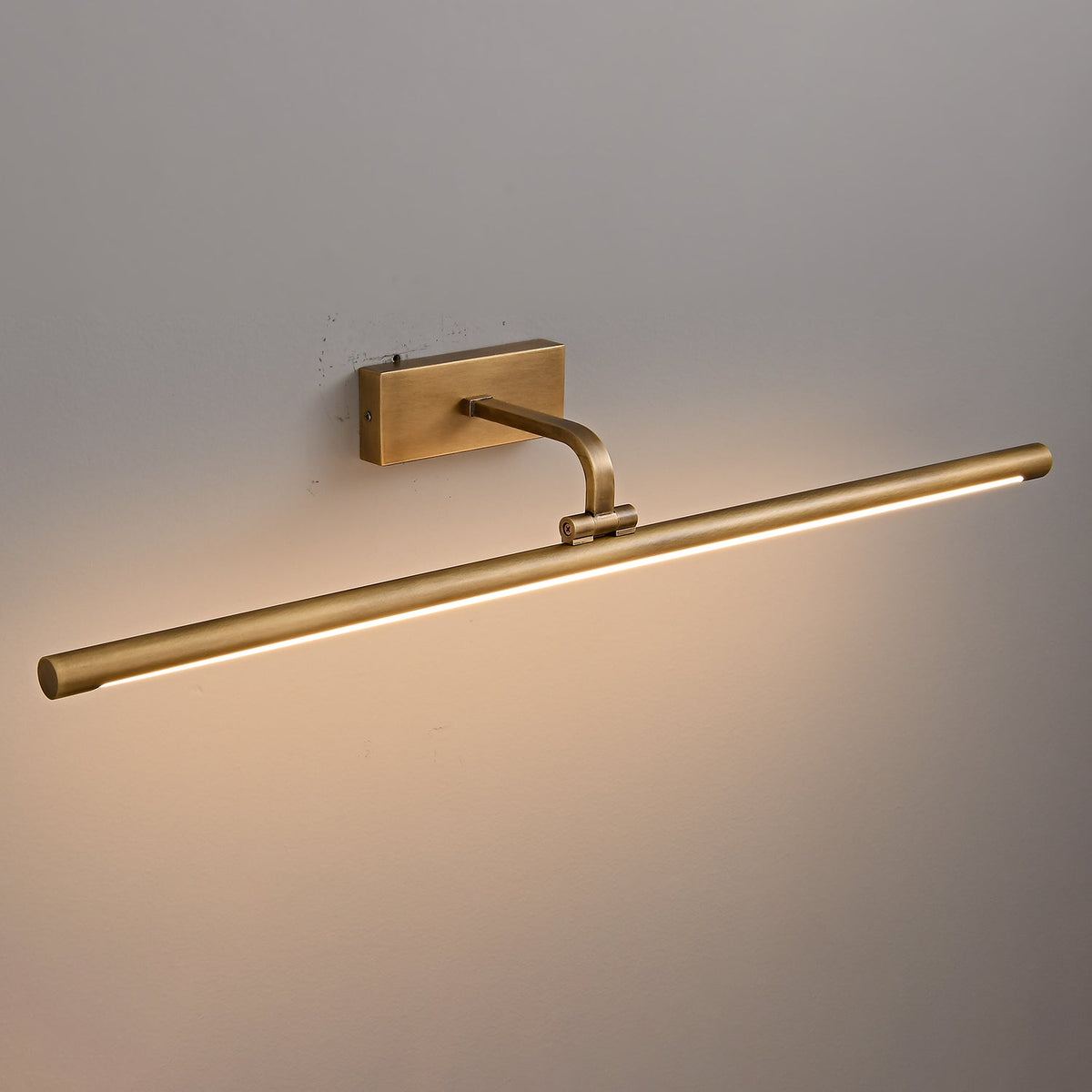 Pemberleigh Linear Brass Wall Sconce