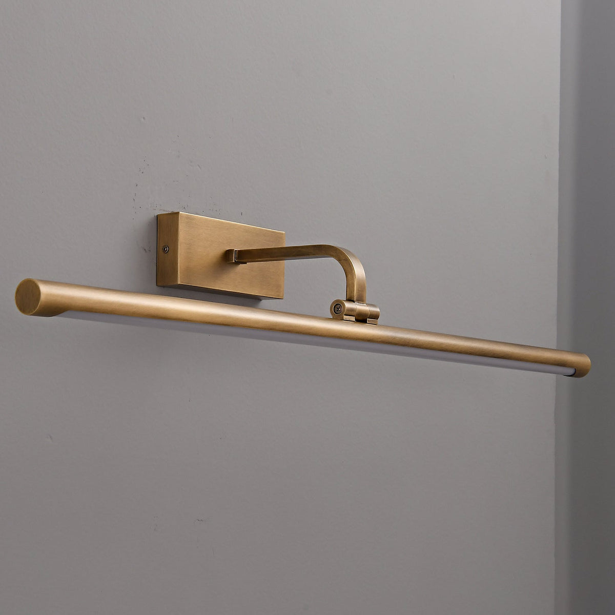 Pemberleigh Linear Brass Wall Sconce
