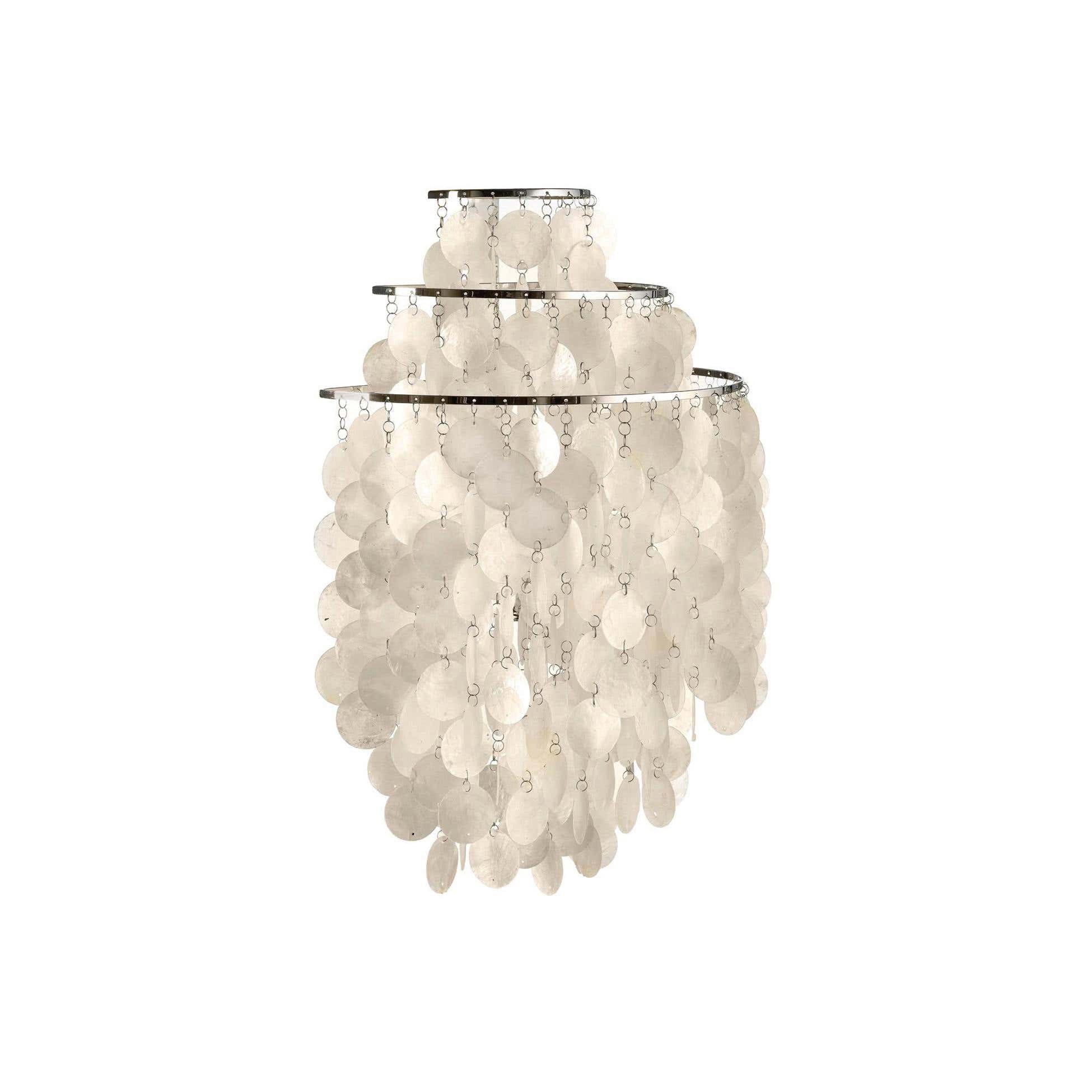 Shell Postmodern Luxury Cascading Wall Light-Neutral Decor