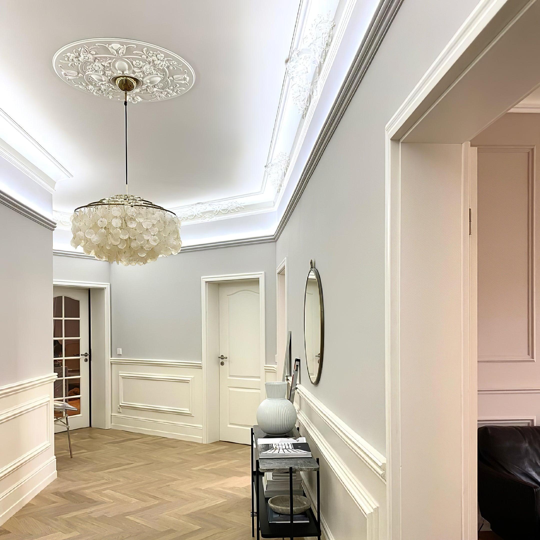 Elios Elegant Capiz Shell Chandelier